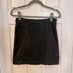 Free People Denim Mini Skirt
